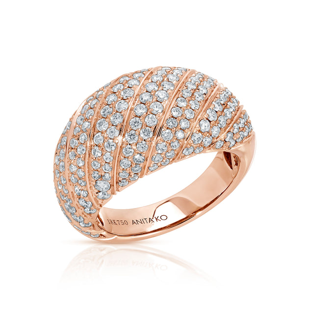 Anita Ko DOMED DIAMOND RING