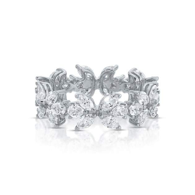 Anita Ko DOUBLE LOTUS DIAMOND RING