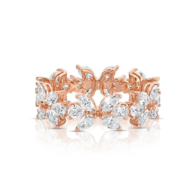 Anita Ko DOUBLE LOTUS DIAMOND RING