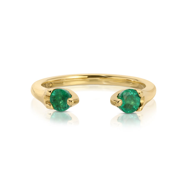 anita ko EMERALD ORBIT RING