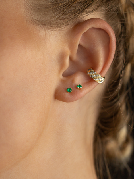 Anita Ko EMERALD STUDS