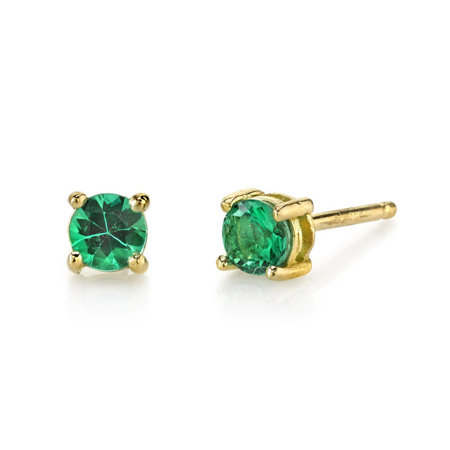 anita ko EMERALD STUDS