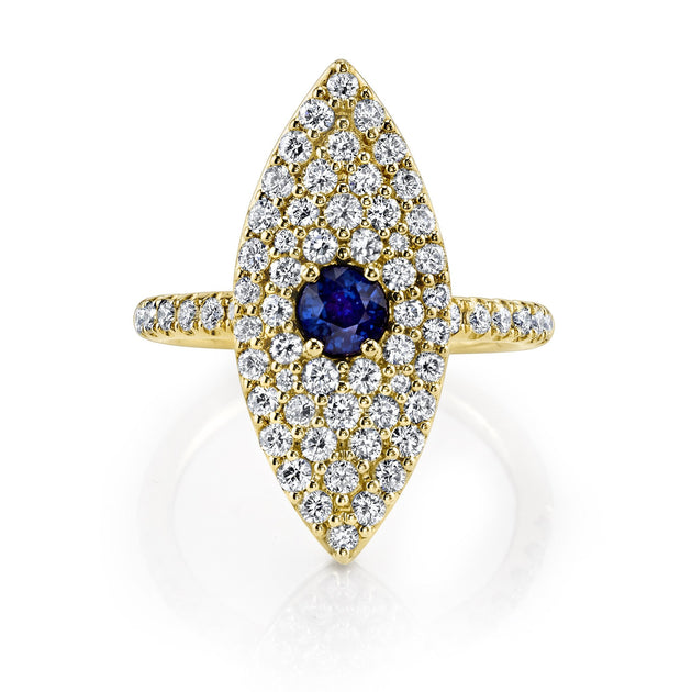 anita ko EVIL EYE DIAMOND RING