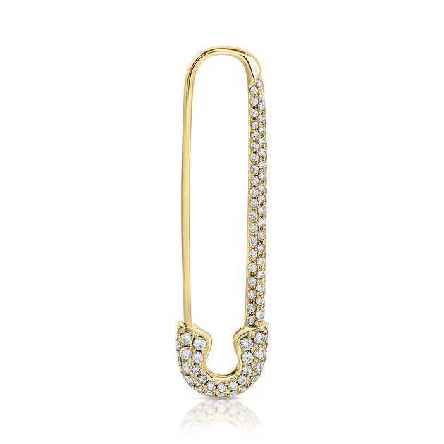 anita ko EXTRA LARGE DIAMOND SAFETY PIN