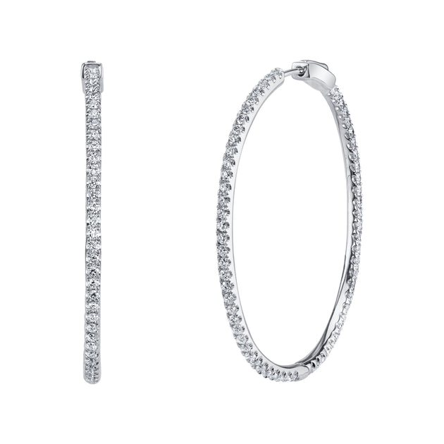 Anita Ko FONDA DIAMOND HOOPS