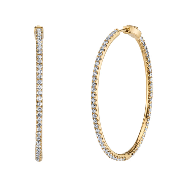 anita ko FONDA DIAMOND HOOPS