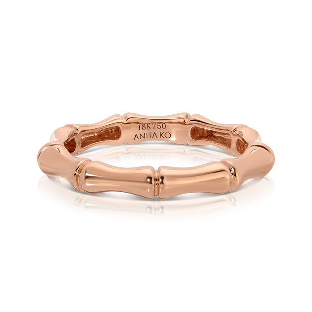 Anita Ko GOLD BAMBOO RING
