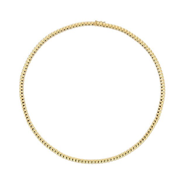 anita ko GOLD SQUARE CHOKER 18