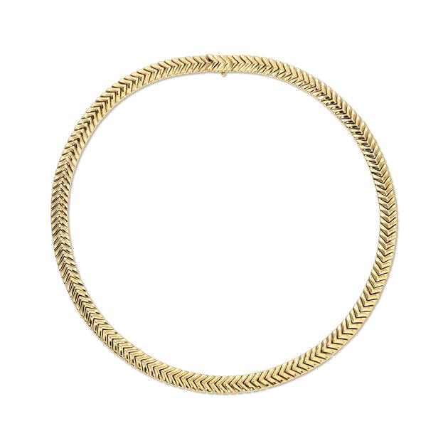 anita ko GOLD ZIPPER CHOKER