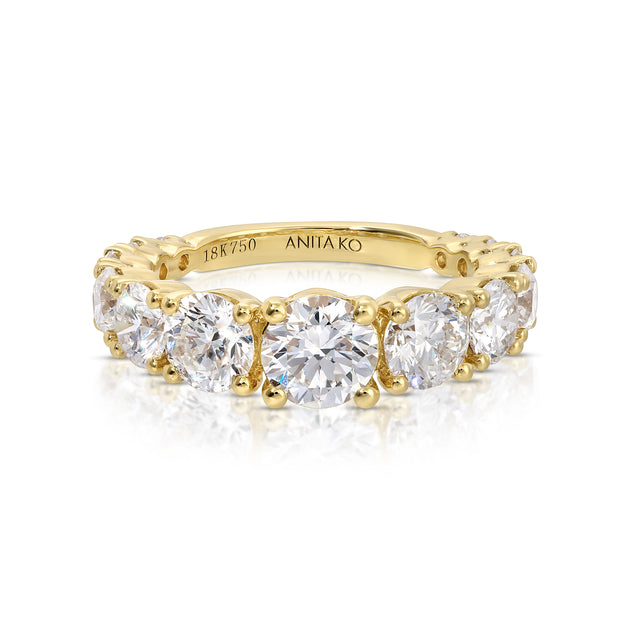 Anita Ko GRADUATED DIAMOND HEPBURN RING