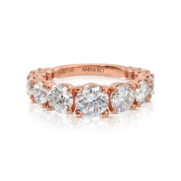 Anita Ko GRADUATED DIAMOND HEPBURN RING