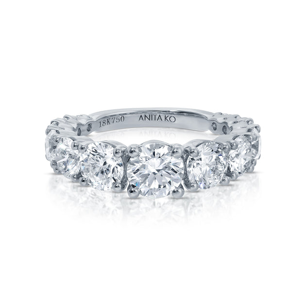 anita ko GRADUATED DIAMOND HEPBURN RING
