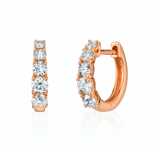 Anita Ko GRADUATED DIAMOND HUGGIES