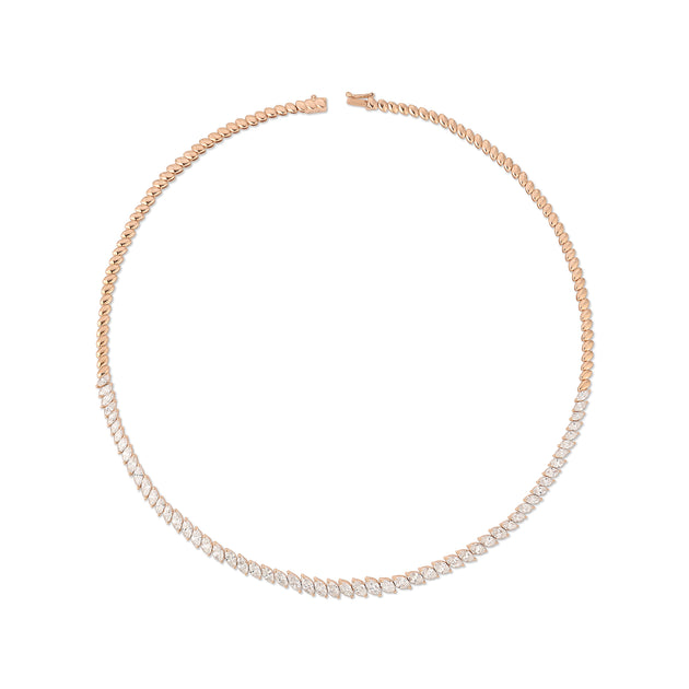 Anita Ko GRADUATED MARQUISE DIAMOND CHOKER