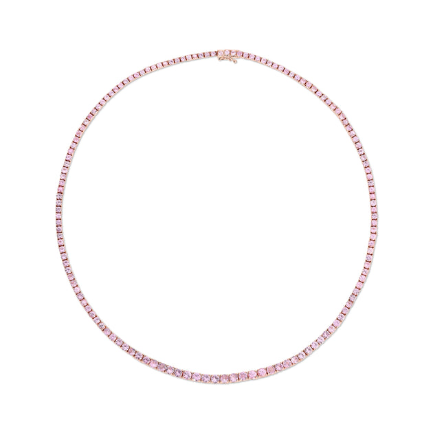 anita ko GRADUATED PINK SAPPHIRE HEPBURN CHOKER