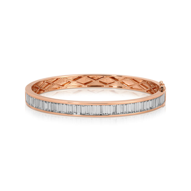 Anita Ko HANNAH BAGUETTE DIAMOND BANGLE