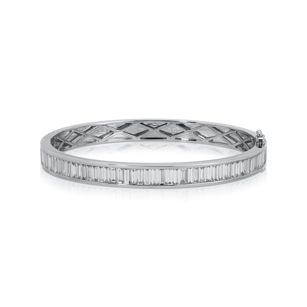 Anita Ko HANNAH BAGUETTE DIAMOND BANGLE