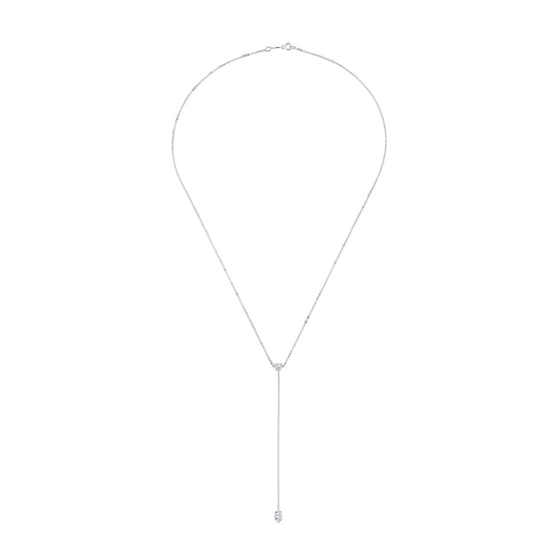 Anita Ko HEART AND MARQUISE DIAMOND LARIAT