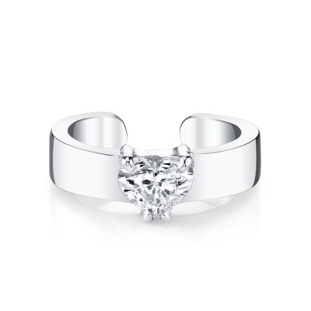 Anita Ko HEART SHAPED DIAMOND EAR CUFF