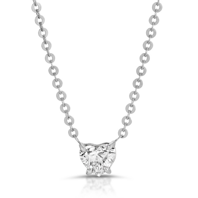 Anita Ko HEART SHAPED DIAMOND PENDANT