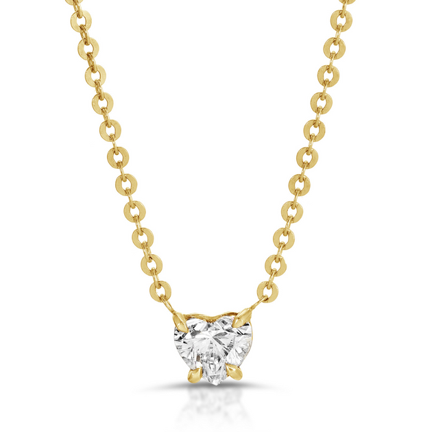 anita ko HEART SHAPED DIAMOND PENDANT