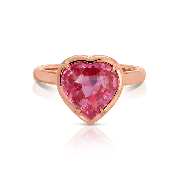 anita ko HEART SHAPED PINK SAPPHIRE RING