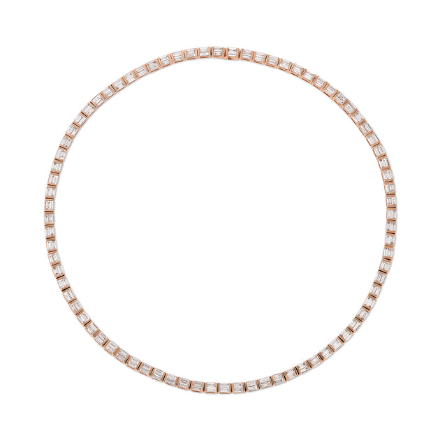 Anita Ko LARGE BAGUETTE DIAMOND CHOKER