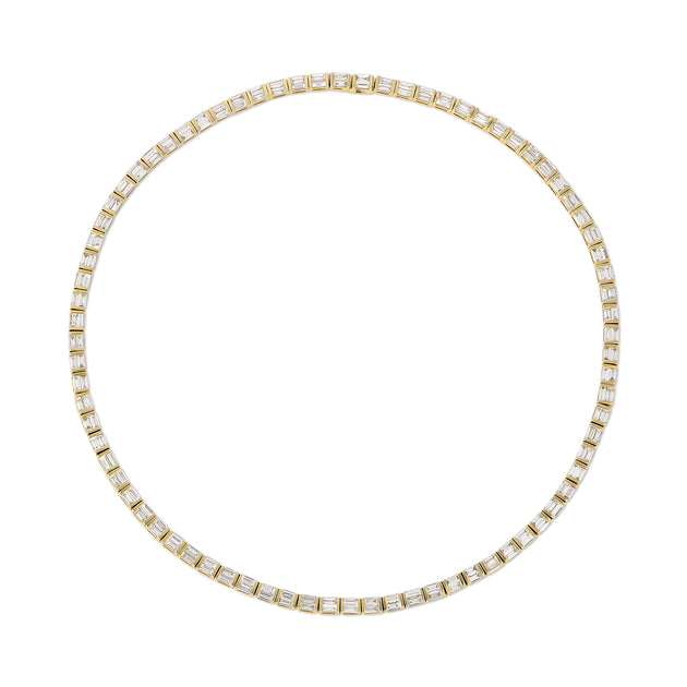Anita Ko LARGE BAGUETTE DIAMOND CHOKER