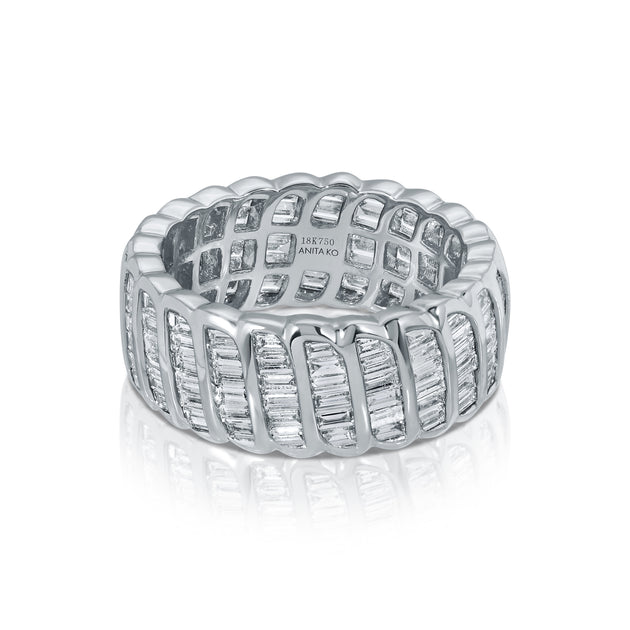 Anita Ko LARGE BAGUETTE DIAMOND ZOE RING