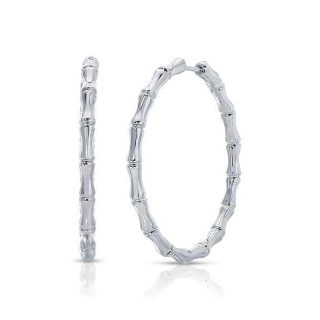 Anita Ko LARGE BAMBOO HOOPS