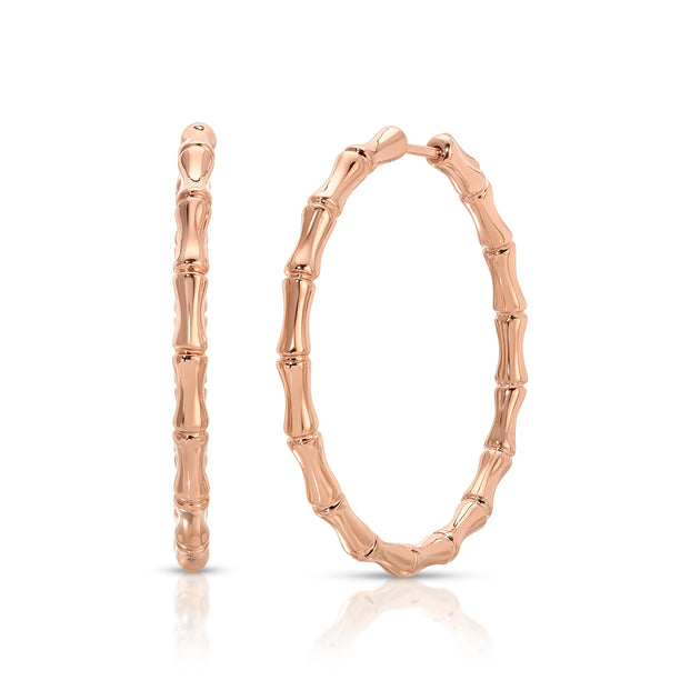Anita Ko LARGE BAMBOO HOOPS