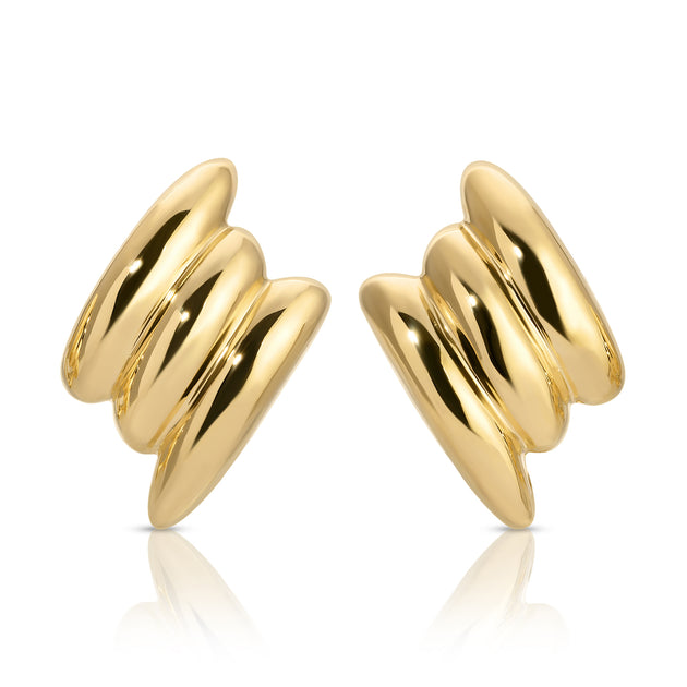 anita ko LARGE CLAIRE EARRINGS