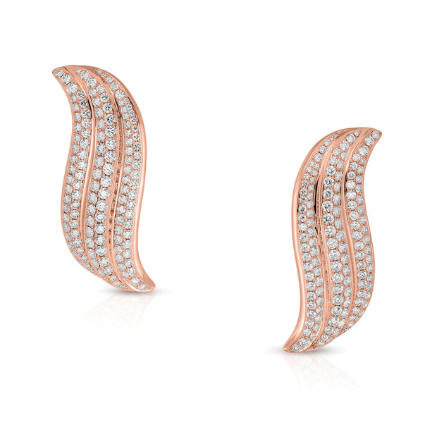 Anita Ko LARGE DIAMOND CELESTE EARRINGS