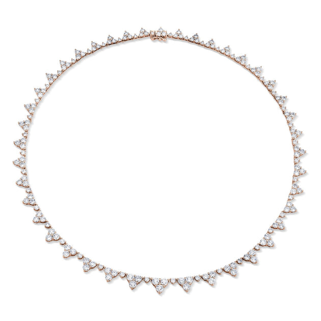 Anita Ko LARGE DIAMOND TRIANGLE ETERNITY CHOKER