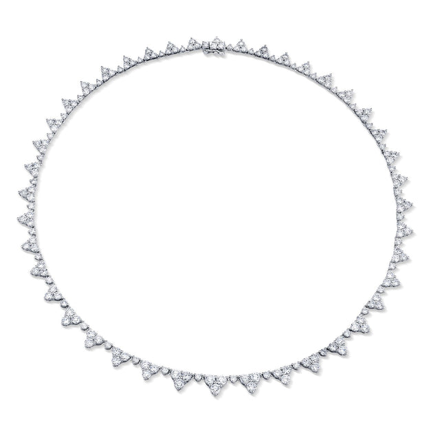 anita ko LARGE DIAMOND TRIANGLE ETERNITY CHOKER