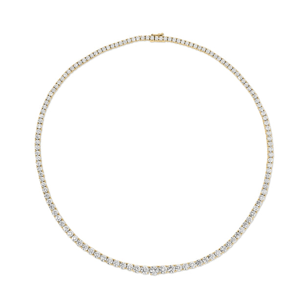anita ko LARGE GRADUATED DIAMOND HEPBURN CHOKER