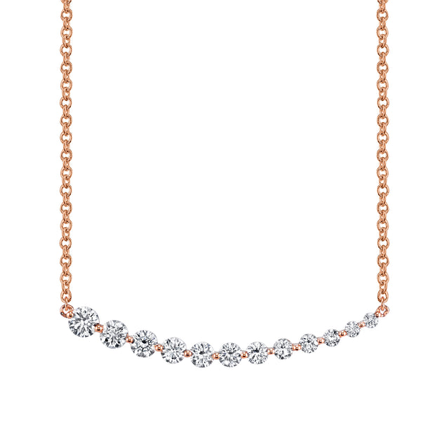Anita Ko LARGE GRADUATED DIAMOND NECKLACE