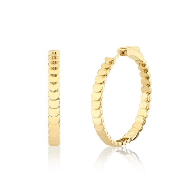 anita ko LARGE LUNA HOOPS