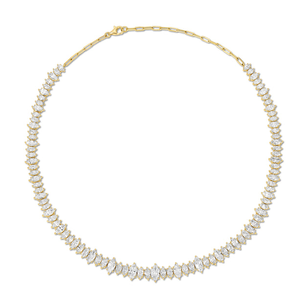 anita ko LARGE MARQUISE DIAMOND CHOKER