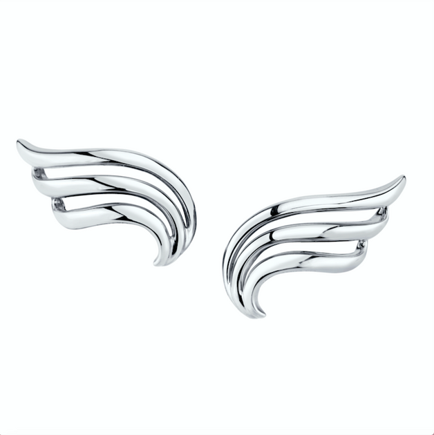 Anita Ko LARGE WAVE EARRINGS