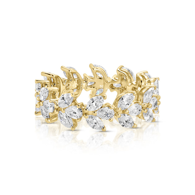 anita ko LOTUS DIAMOND RING