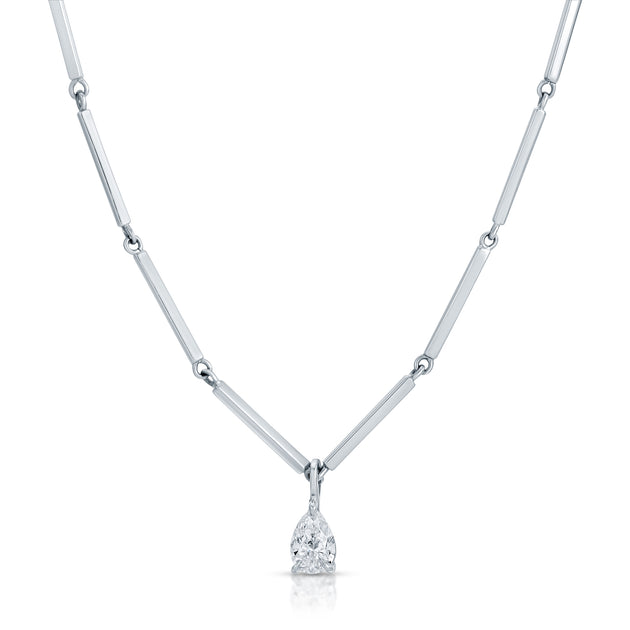 Anita Ko LOUISE NECKLACE WITH PEAR DIAMOND PENDANT