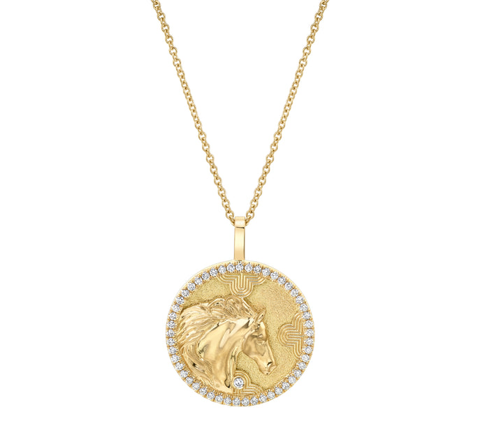 anita ko LUCKY DIAMOND HORSE TALISMAN