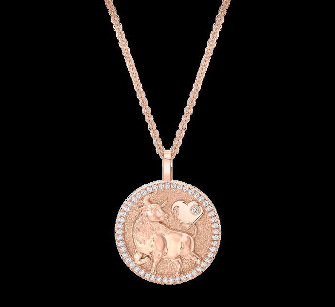 Anita Ko LUCKY DIAMOND OX TALISMAN