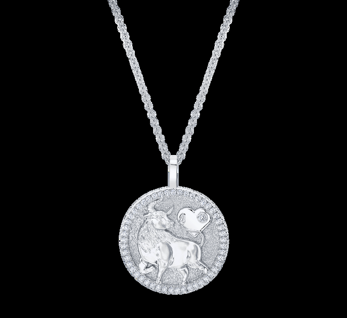 Anita Ko LUCKY DIAMOND OX TALISMAN