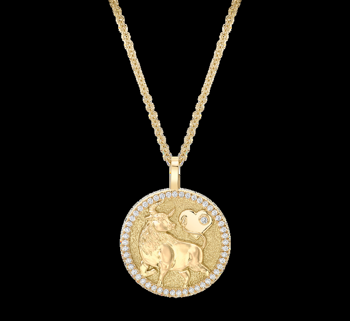 anita ko LUCKY DIAMOND OX TALISMAN