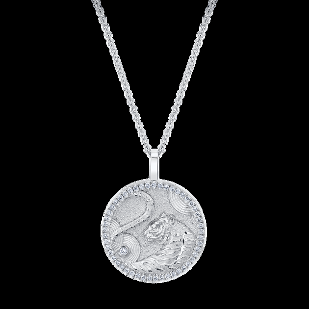 Anita Ko LUCKY DIAMOND TIGER TALISMAN