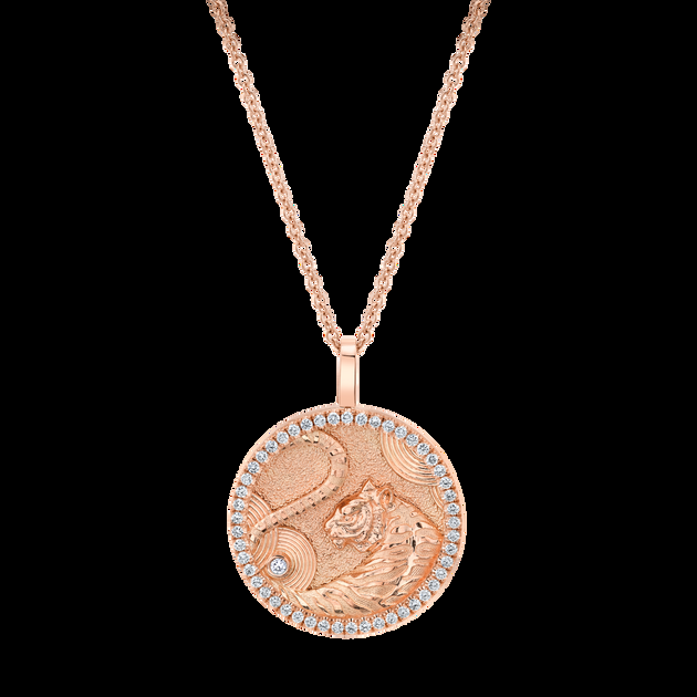 Anita Ko LUCKY DIAMOND TIGER TALISMAN