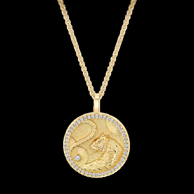 anita ko LUCKY DIAMOND TIGER TALISMAN