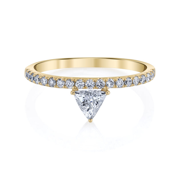 Anita Ko LUXE TRIANGLE DIAMOND RING
